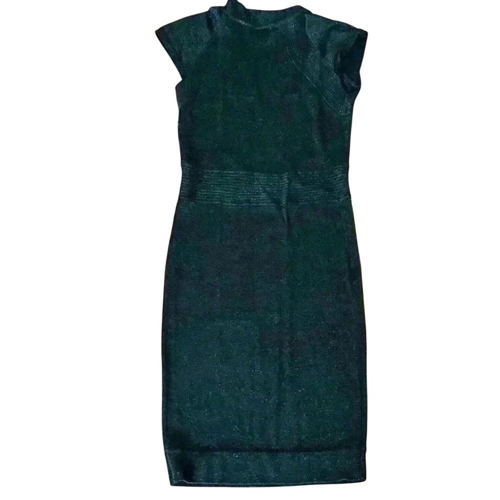 Joyce leslie Black mini dress size L Sleeveless Bodycon Dress V-Neck Fitted